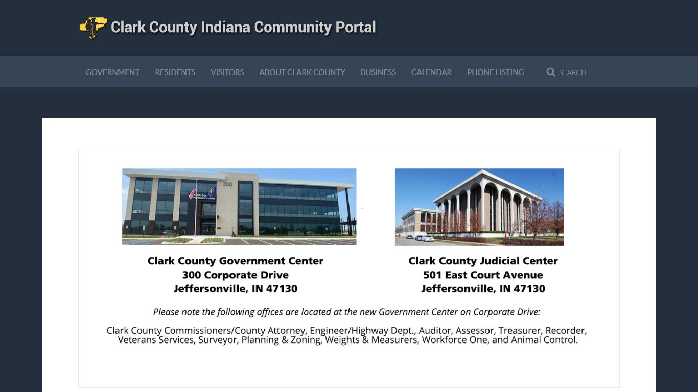 Clark County Indiana Sheriff's Office - co.clark.in.us